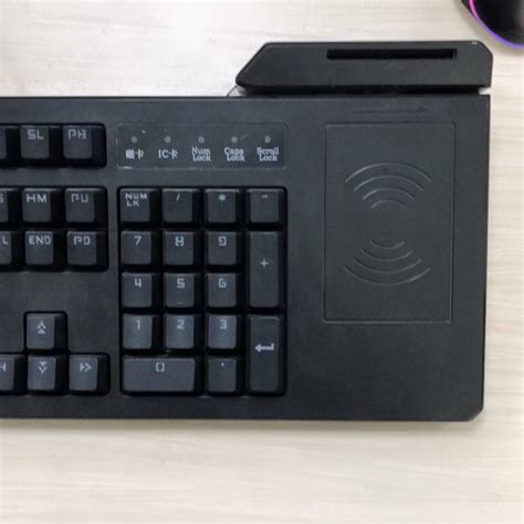 keyboard smart card reader|mechanical keyboard with card reader.